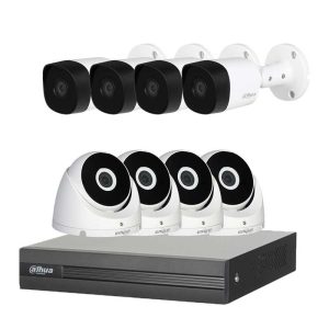 پکیج دوربین مداربسته 8 عددی داهوا مدل C8-TB22